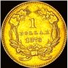 Image 2 : 1873 Gold $1 Indian Head Type 3 LIGHTLY CIRCULATED