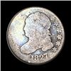 Image 1 : 1827 Capped Bust Silver Dime NICELY  CIRCULATED