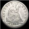 Image 1 : 1853 Seated Liberty Quarter (Arrows & Rays)  LIGHTLY CIRCULATED