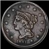 Image 1 : 1841 Braided Hair Large Cent LIGHTLY  CIRCULATED