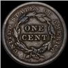 Image 2 : 1841 Braided Hair Large Cent LIGHTLY  CIRCULATED