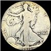 Image 1 : 1916 Walking Liberty Half Dollar NICELY  CIRCULATED
