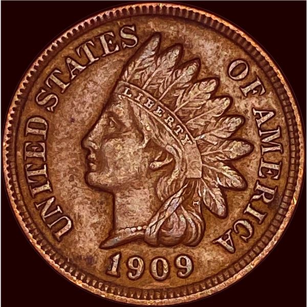 1909 Indian Head Cent CHOICE AU