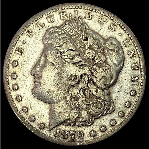 1879-CC Silver Morgan Dollar LIGHTLY  CIRCULATED