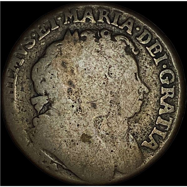 1693 Ireland Halfpenny William/Mary NICELY CIRCULATED