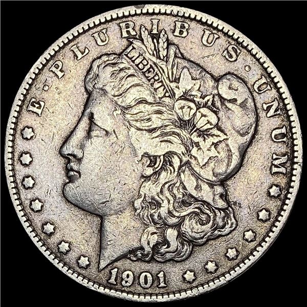 1901 Morgan Silver Dollar LIGHTLY CIRCULATED