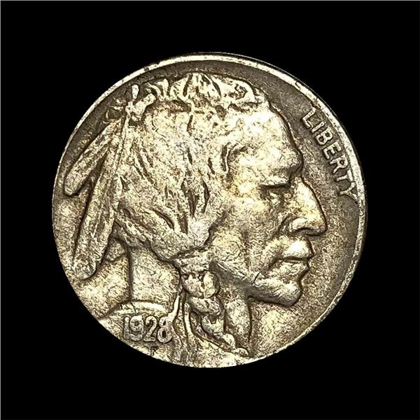 1928-S Buffalo Nickel LIGHTLY CIRCULATED