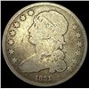 Image 1 : 1831 Capped Bust Silver Quarter NICELY  CIRCULATED