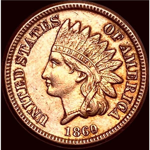 1860 Indian Head Cent UNCIRCULATED