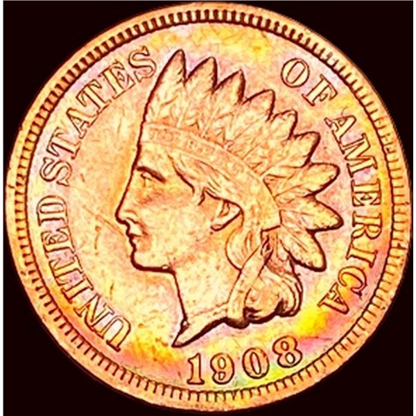 1908 Indian Head Cent CLOSELY UNCIRCULATED