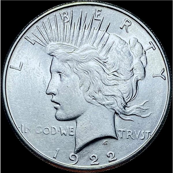 1922-S Silver Peace Dollar CHOICE BU