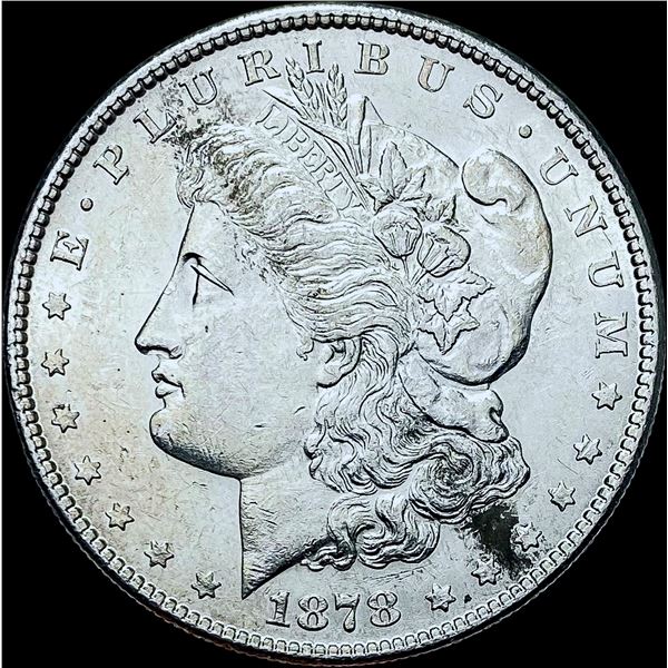 1878-S Silver Morgan Dollar CHOICE AU