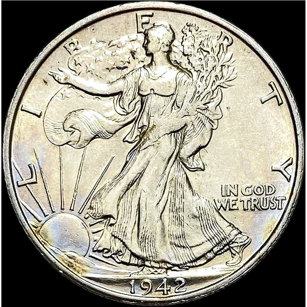 1942-S Walking Liberty Half Dollar UNCIRCULATED