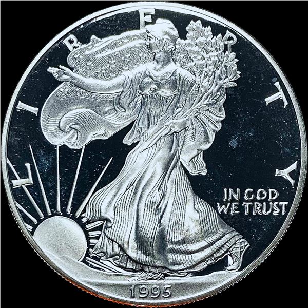 1995-P 1oz Silver American Eagle $1 CHOICE PROOF