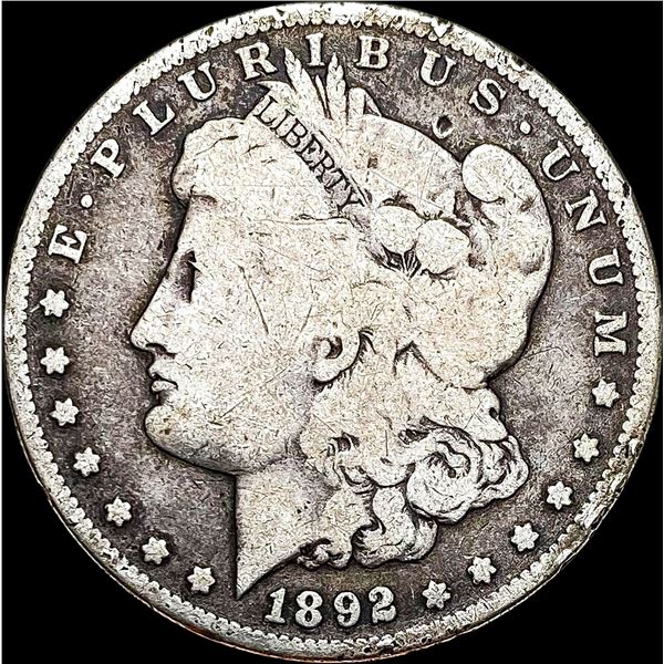 1892-S Silver Morgan Dollar NICELY CIRCULATED