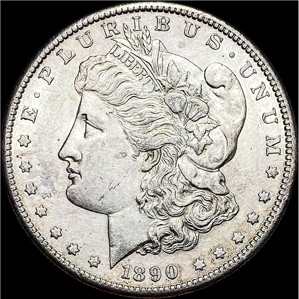1890-S Silver Morgan Dollar CLOSELY UNCIRCULATED