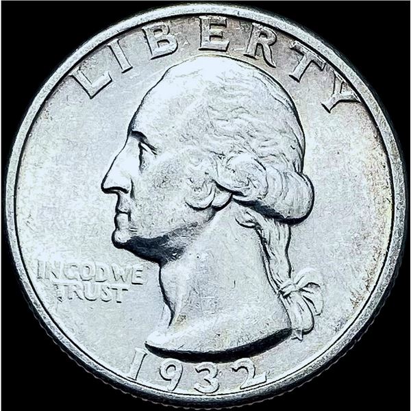 1932-S Silver Washington Quarter CHOICE AU