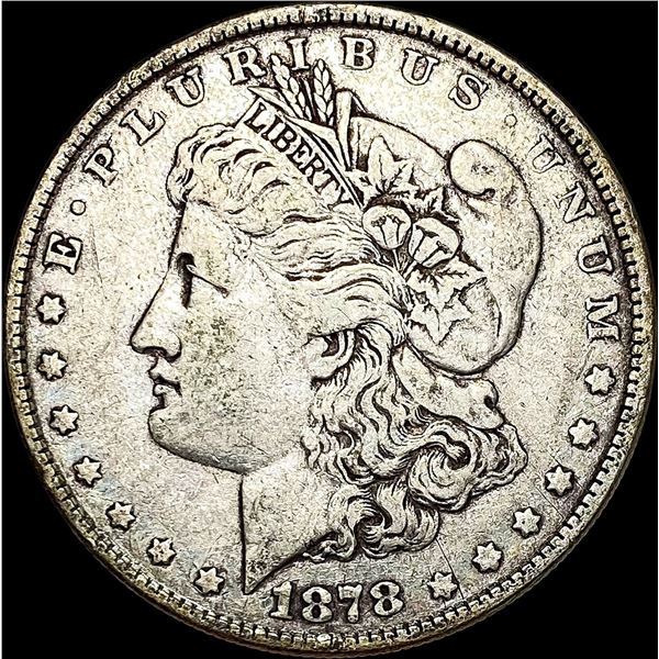 1878 8TF Silver Morgan Dollar LIGHTLY CIRCULATED