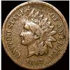 Image 1 : 1867 Indian Head Cent NICELY CIRCULATED