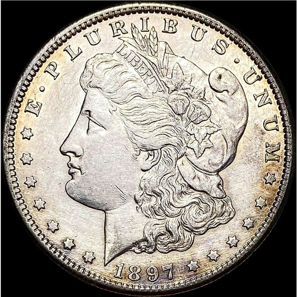 1897-S Silver Morgan Dollar CLOSELY UNCIRCULATED