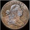 Image 1 : 1801 Draped Bust Large Cent LIGHTLY CIRCULATED