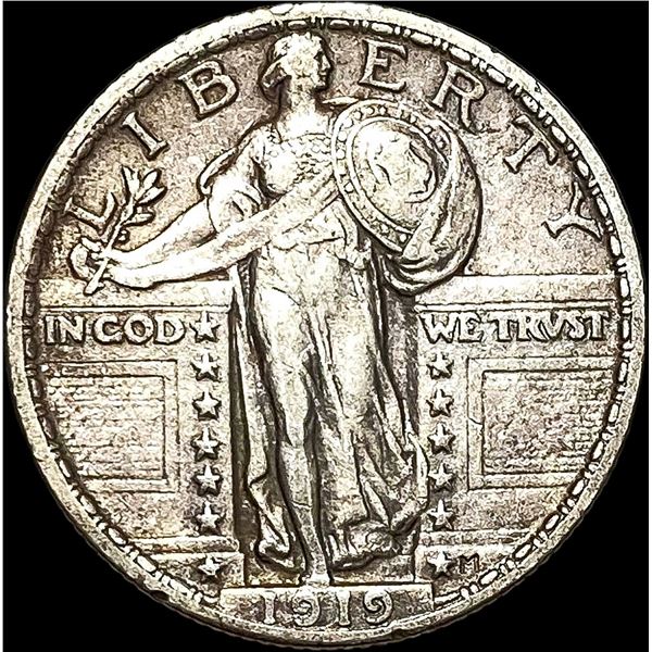 1919 Standing Liberty Quarter NEARLY UNCIRCULATED