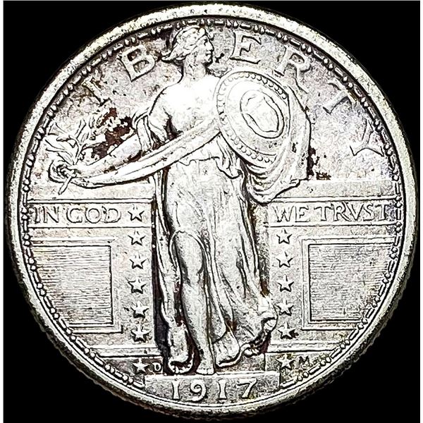 1917-D Type 1 Standing Liberty Quarter UNCIRCULATED