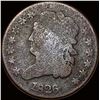 Image 1 : 1826 Classic Head Half Cent NICELY CIRCULATED