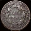Image 2 : 1826 Classic Head Half Cent NICELY CIRCULATED