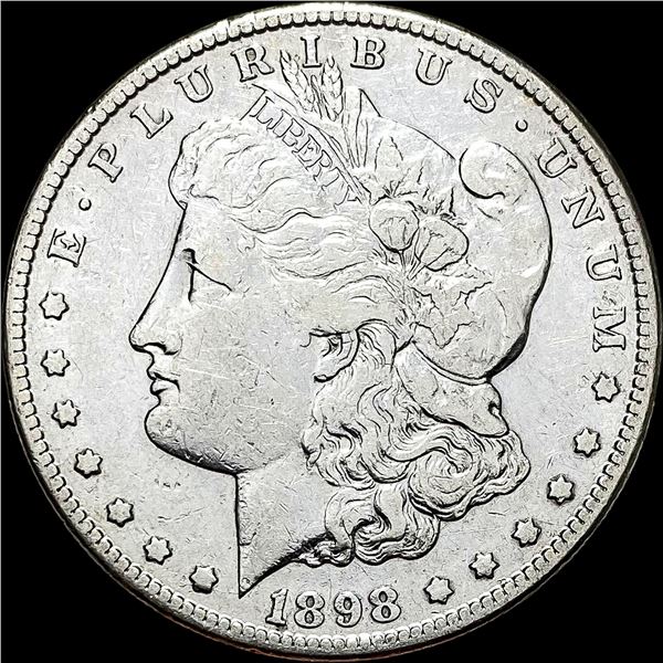 1898-S Silver Morgan Dollar NEARLY UNCIRCULATED