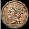 Image 1 : 1850 Braided Hair Half Cent CLOSELY UNCIRCULATED