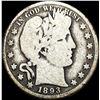 Image 1 : 1893-O Silver Barber Half Dollar NICELY CIRCULATED