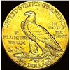 Image 2 : 1908 Indian Head $2.5 Gold Quarter Eagle NEARLY UNCIRCULATED