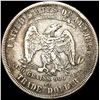 Image 2 : 1876-CC Silver Trade Dollar NEARLY UNCIRCULATED