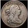 Image 1 : 1805 Draped Bust Half Cent LIGHTLY CIRCULATED