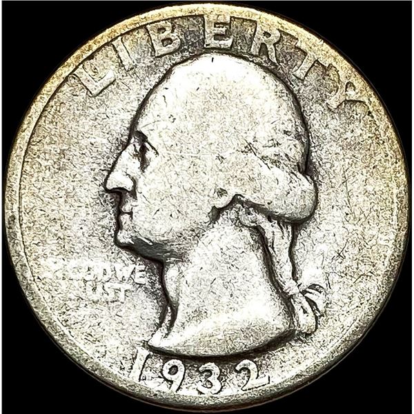 1932-D Silver Washington Quarter NICELY CIRCULATED