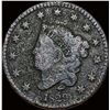 Image 1 : 1829 Coronet Head Large Cent NICELY CIRCULATED
