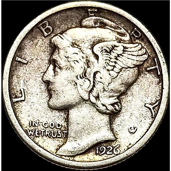 1926-S Silver Mercury Dime NEARLY UNCIRCULATED
