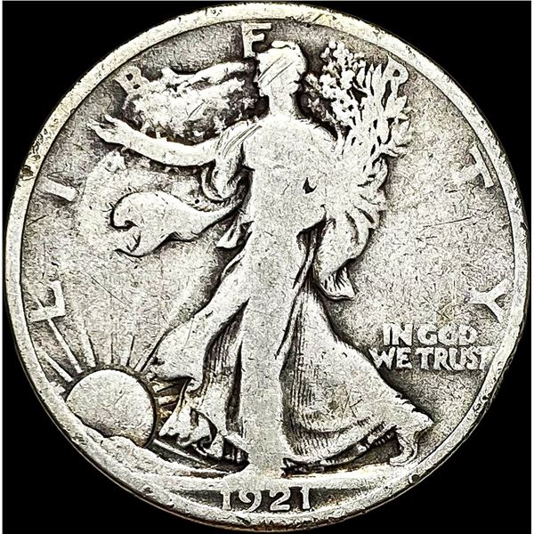 1921 Walking Liberty Half Dollar NICELY CIRCULATED