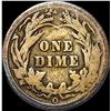 Image 2 : 1893-O Silver Barber Dime NICELY CIRCULATED