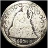 Image 1 : 1876 Seated Liberty Quarter NICELY CIRCULATED