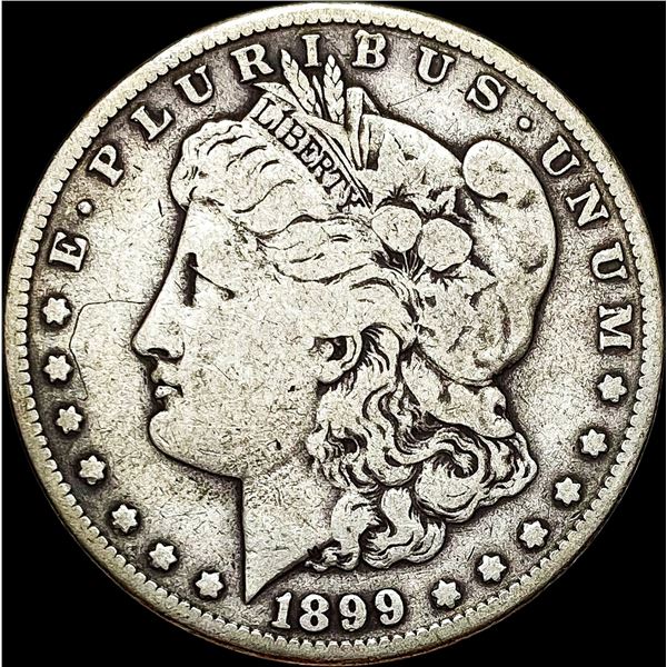 1899-S Silver Morgan Dollar LIGHTLY CIRCULATED