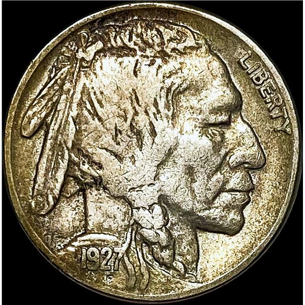 1927-D Buffalo Nickel Five Cents CLOSELY UNCIRCULATED
