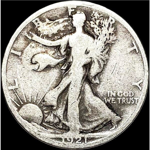 1921-S Walking Liberty Half Dollar NICELY CIRCULATED