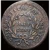 Image 2 : 1795 Liberty Cap Half Cent NICELY CIRCULATED