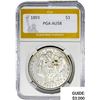 Image 1 : 1893 Morgan Silver Dollar PGA AU58