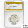 Image 1 : 1917 Standing Liberty Quarter PGA MS65 FH TYPE 1