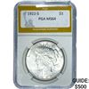 Image 1 : 1922-S Silver Peace Dollar PGA MS64