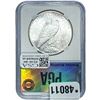 Image 2 : 1922-S Silver Peace Dollar PGA MS64