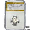 Image 1 : 1939-D Mercury Silver Dime PGA MS67 FSB